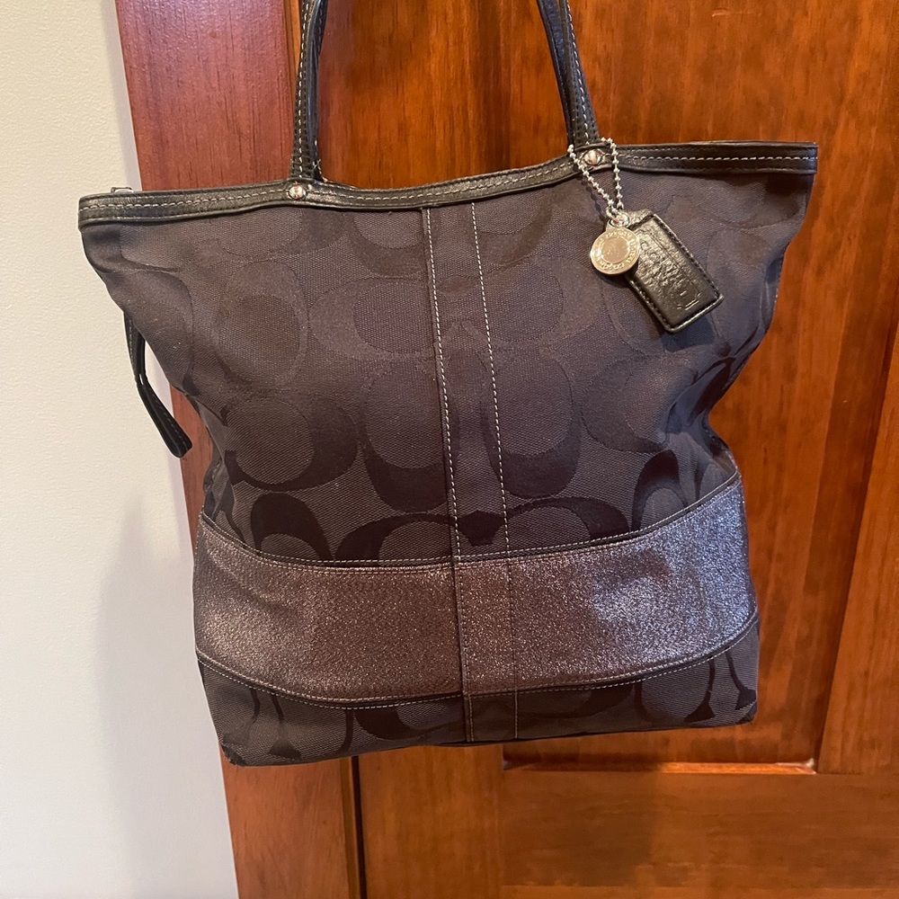 Vintage Coach large tote